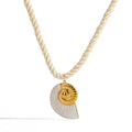 Collar Atenas Concha Nautilo