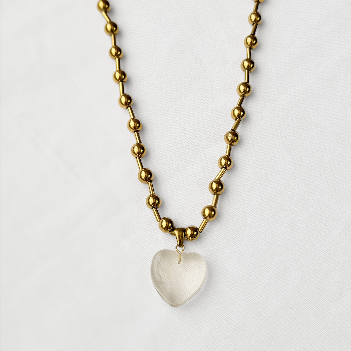 Collar Heart of Glass